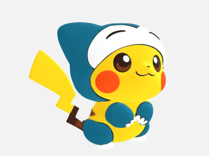 Pokemon Pikachu Relaxo 