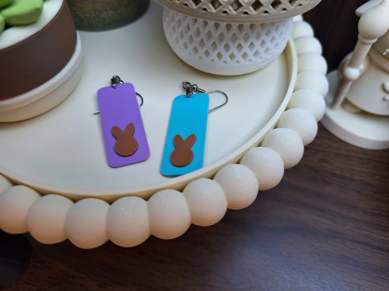 Bunny Bar Earrings view 2