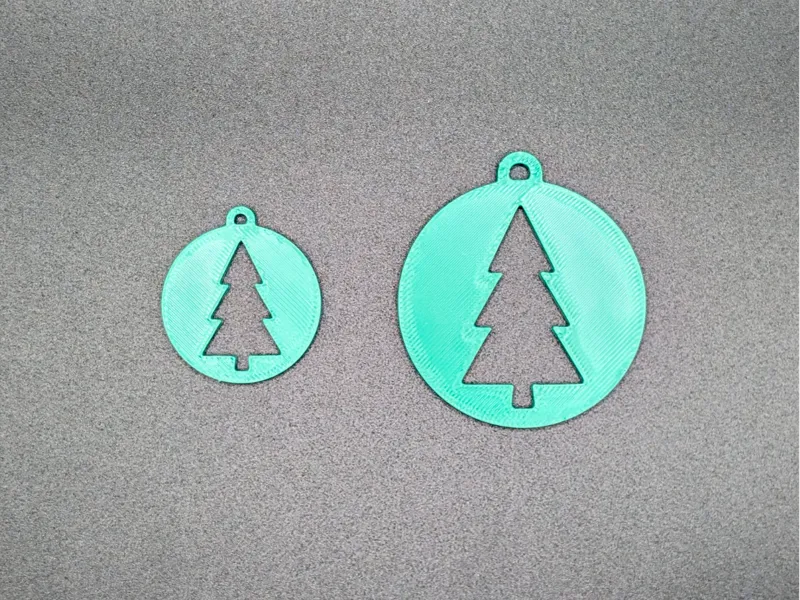 Cutout Pine Tree Gift Tags