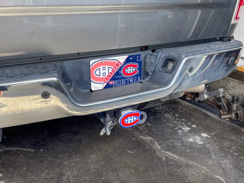Montreal Canadiens Hitch Receiver Cover 