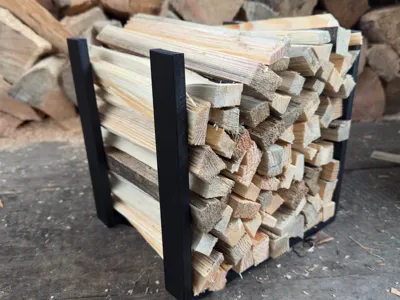 Holder/Stand for wood/chips