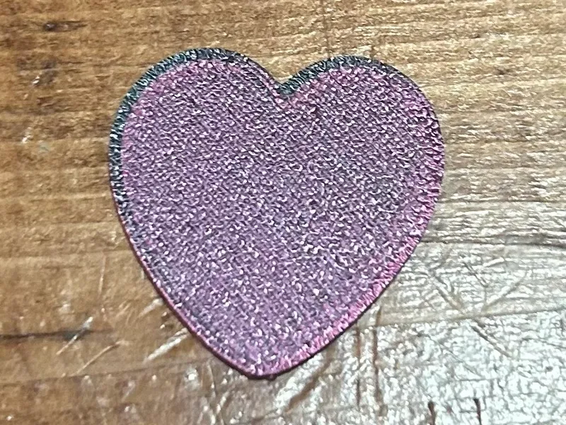 Heart guitar pick