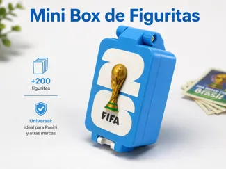 Mini Caja De Figuritas Álbum Copa del Mundo 2026