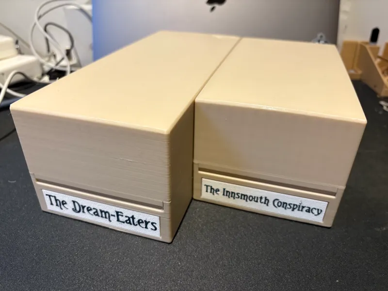 Arkham Horror Side-Loader Card Box (Long Version)