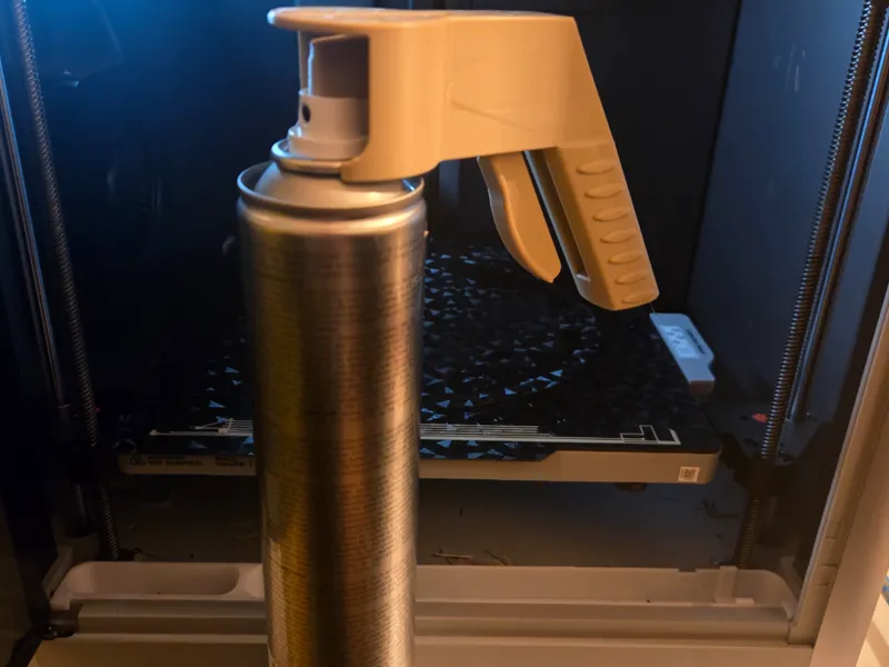 Spraydosen-Griff mit Abzug – Print-in-Place