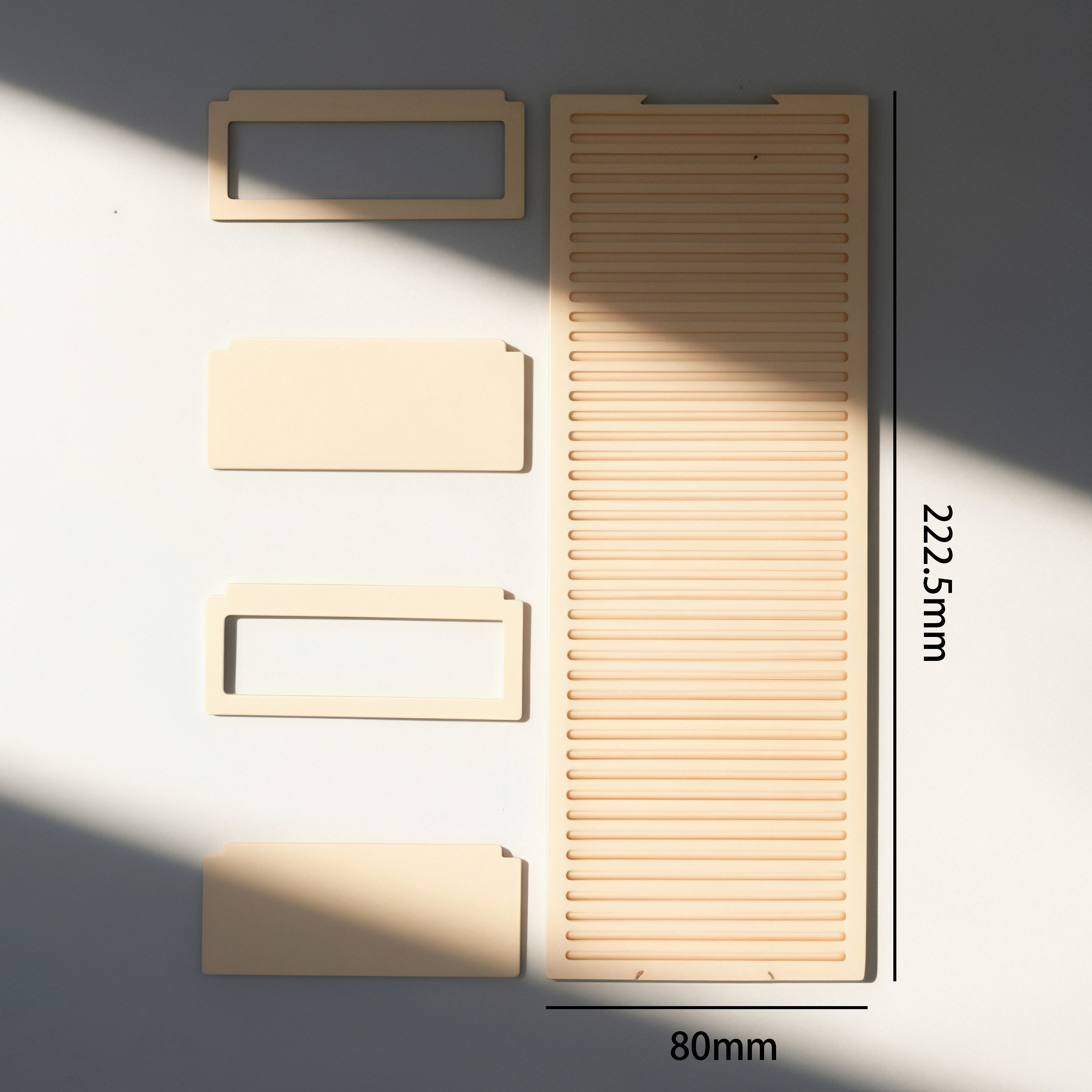 Miniatura 4 do modelo 3D 参数化可调节万能收纳架