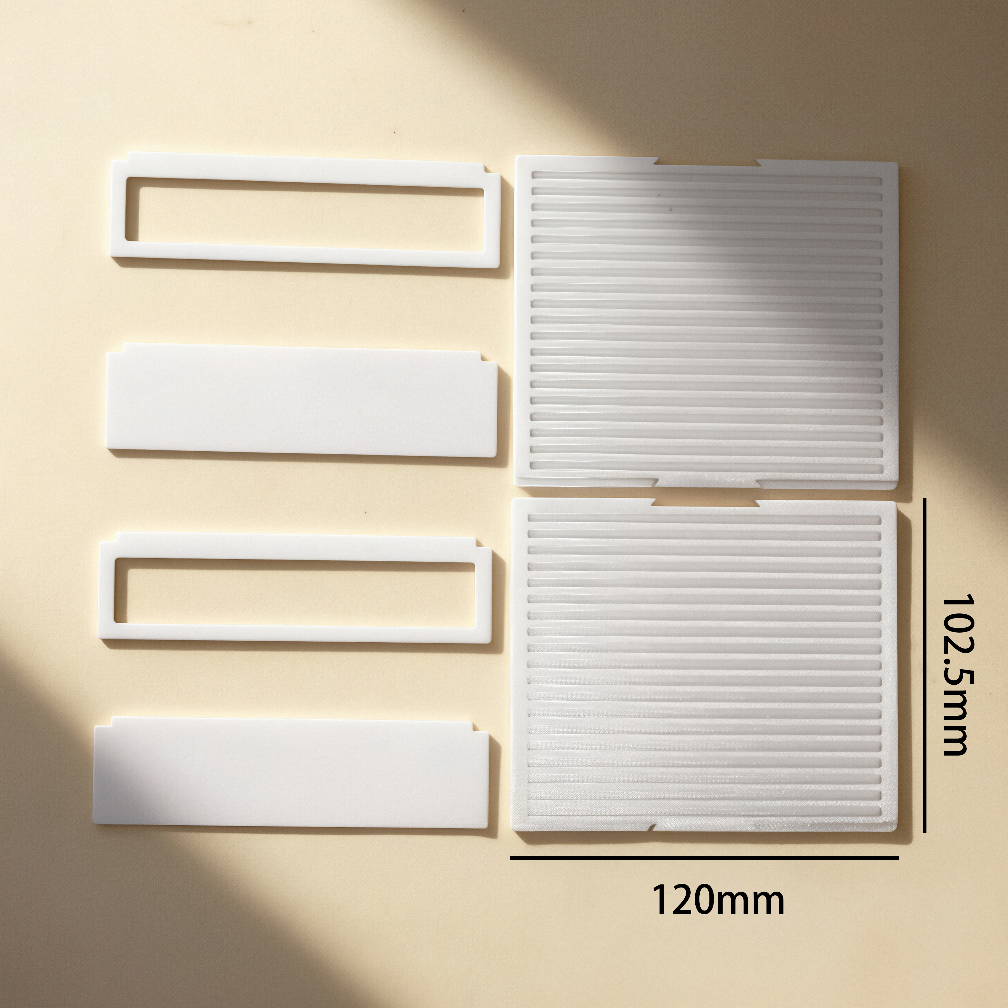 Miniatura 1 do modelo 3D 参数化可调节万能收纳架