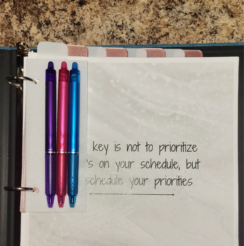 3 Ring Binder Tabs