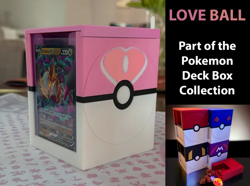 Pokémon Love Ball Deck Box 