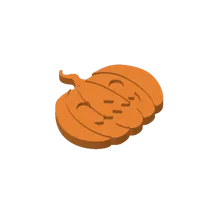 Jack-o'-lantern 3 (no magnets) 2 walls, 15% infill
