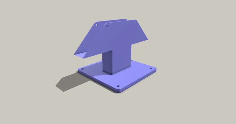 A1 Mini AMS Mount for Monitor Stand
