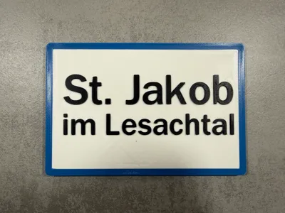 Austria Town Sign Magnet