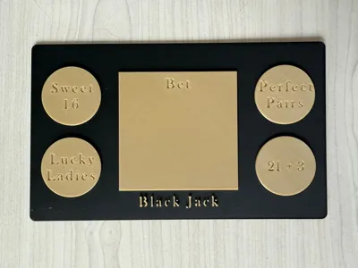 Black Jack players Board
