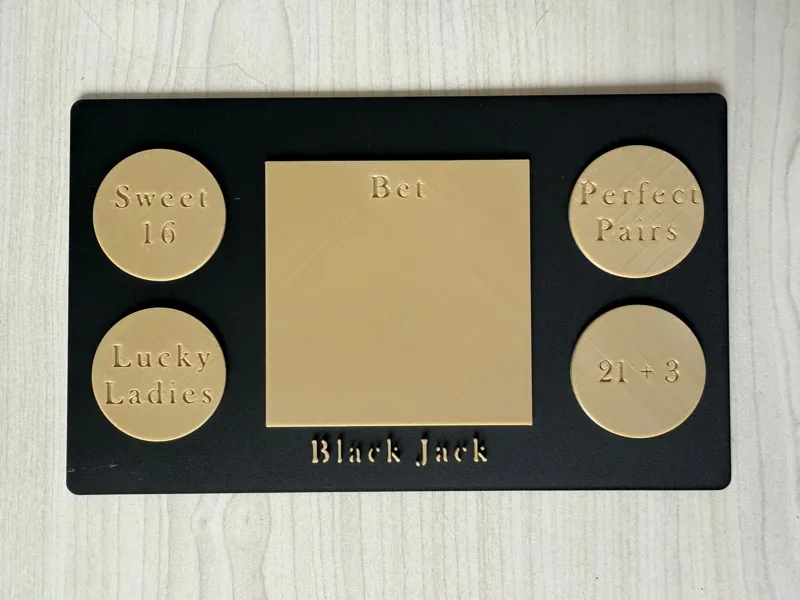 Black Jack players Board