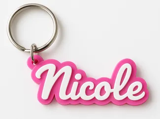 Portachiavi Nome Parametrico Personalizzabile