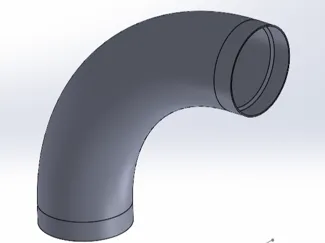 bend DN80 elbow radius 1 and 2,25