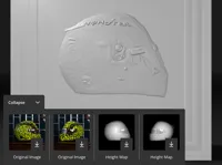 Casque de Lando Norris en relief — photo 2