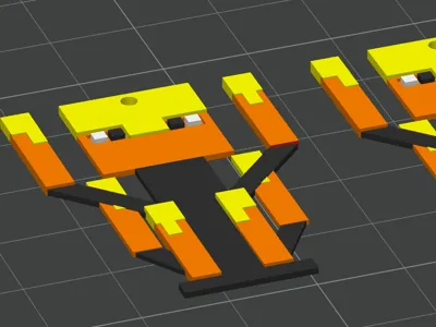 Minecraft Blaze Earrings