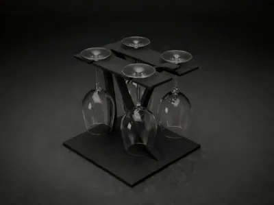 Wine Glass Stand