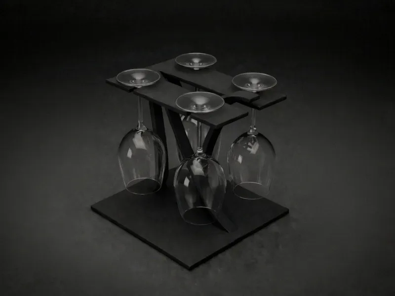 Wine Glass Stand
