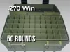 .270 Winchester Ammo Box - Standard Capacity 50 Rounds