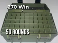 .270 Winchester Ammo Box - Standard Capacity 50 Rounds