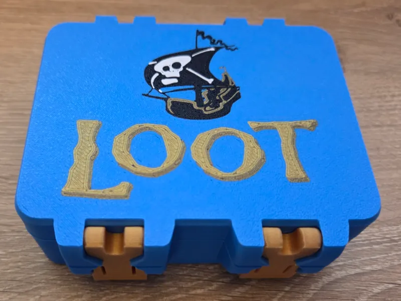 Loot card game - SnapLock Box