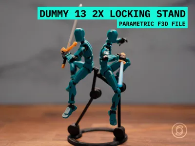 Dummy 13 Double Locking Stand (CUSTOMIZABLE)