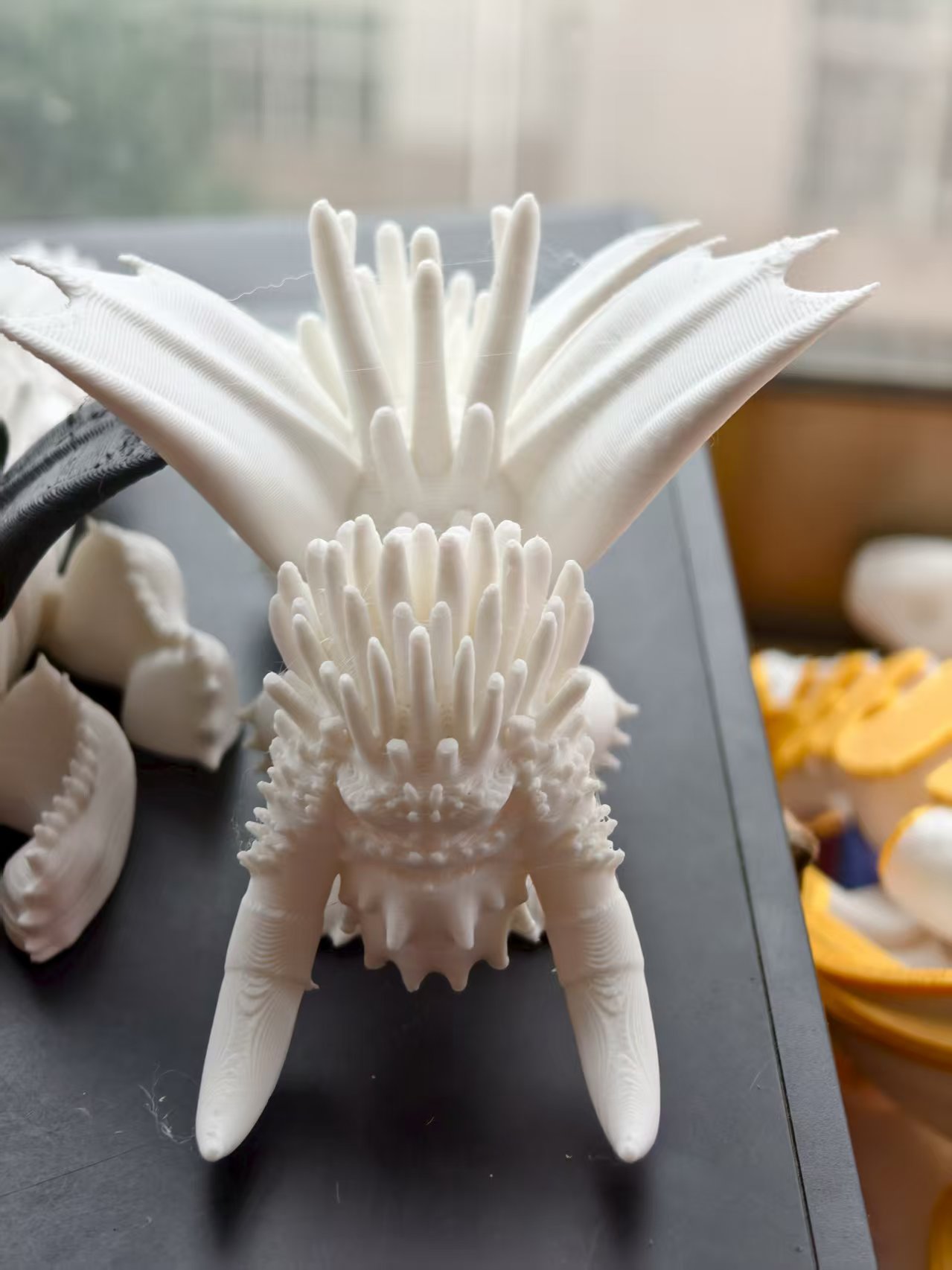 Miniatura 2 do modelo 3D 驯龙高手，迷惑巨兽 白龙王，无需支撑MINI可打