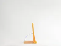 At 87°, no supports needed