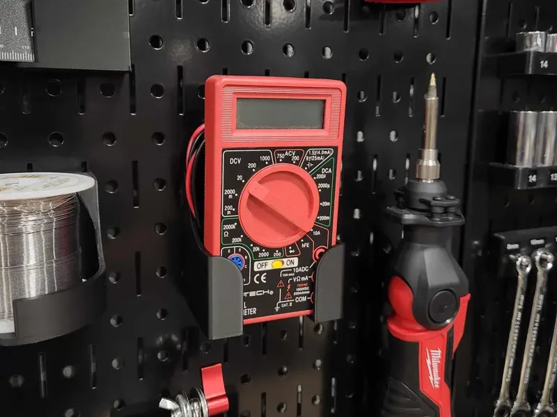 Wall Control Pegboard Mount - Centech Multimeter