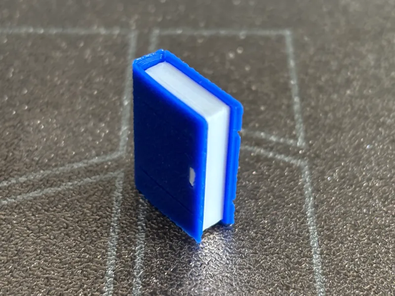 Piccolo libro segnalino creato per Arnak