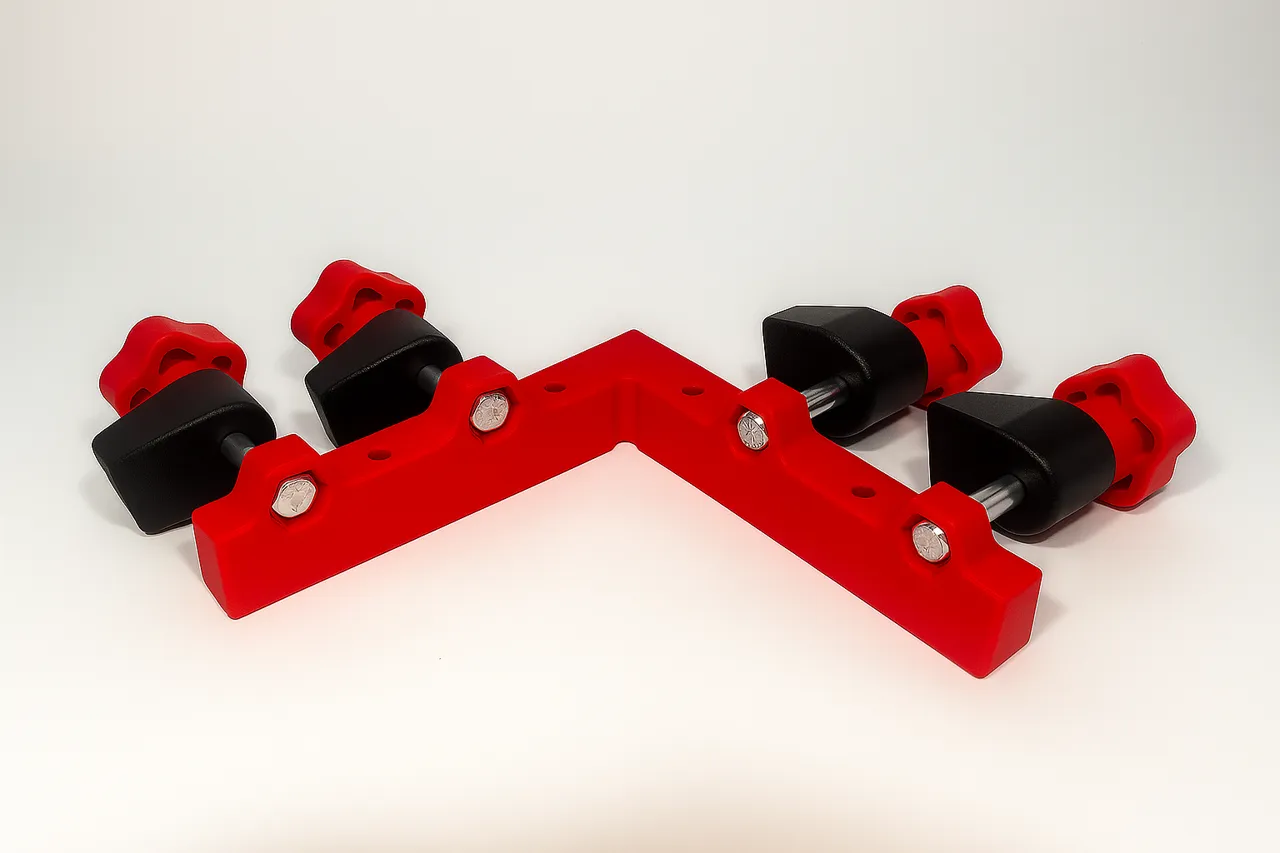 DIY 90-degree corner clamp (M6 Metric Version) view 3