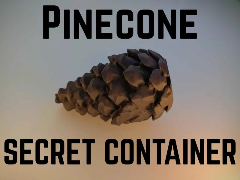 Secret Pinecone Container