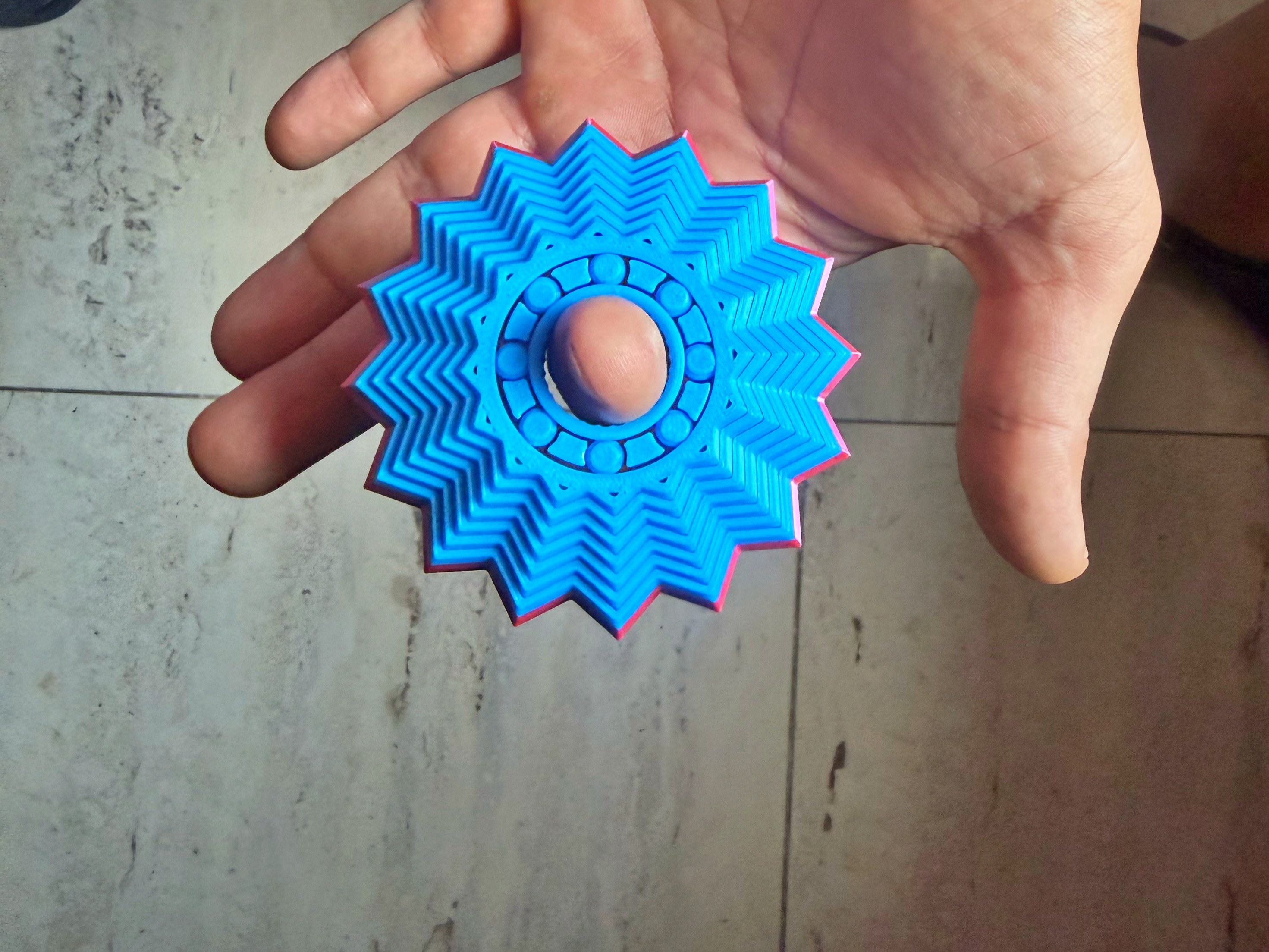 Stellar Vortex Spinner – Bearing Fidget Toy - 1