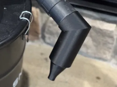 SnowJoe Ash Vacuum Adapter