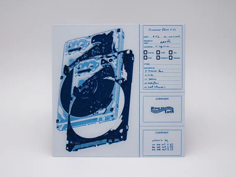wave to earth - Summer Flows 0.02 Album Cover (HF)
