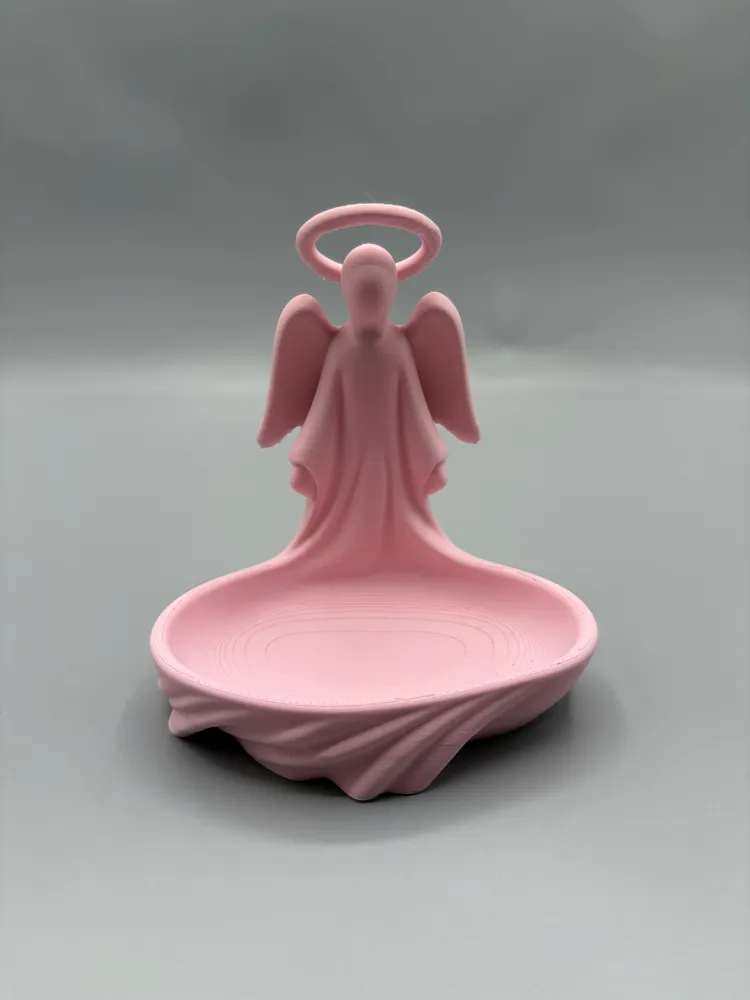 Angel Tea Light Holder - Free 3D Print Model - MakerWorld