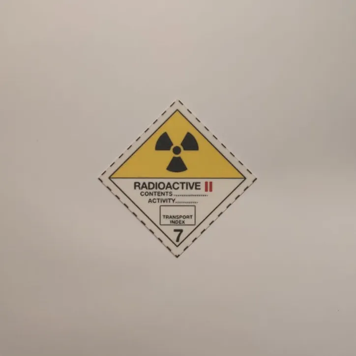 Radioactive material 7 - II (Hazard pictograms)