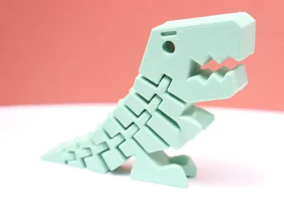 flexi t-rex satisfing flexi.