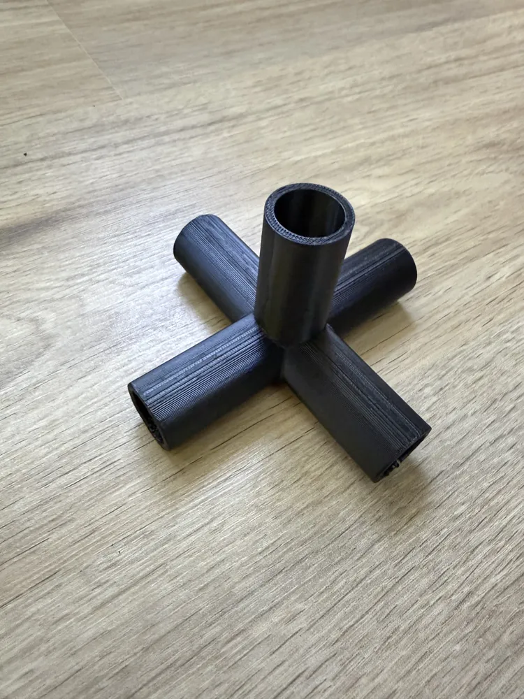 Parkside Mini Greenhouse 5-Way Connector - Free 3D Print Model - MakerWorld