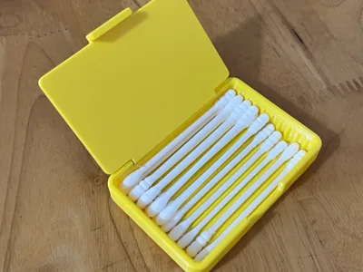 Cotton swab case