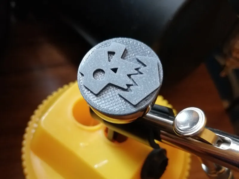 Orky Airbrush cup lid - Harder & Steenbeck Ultra
