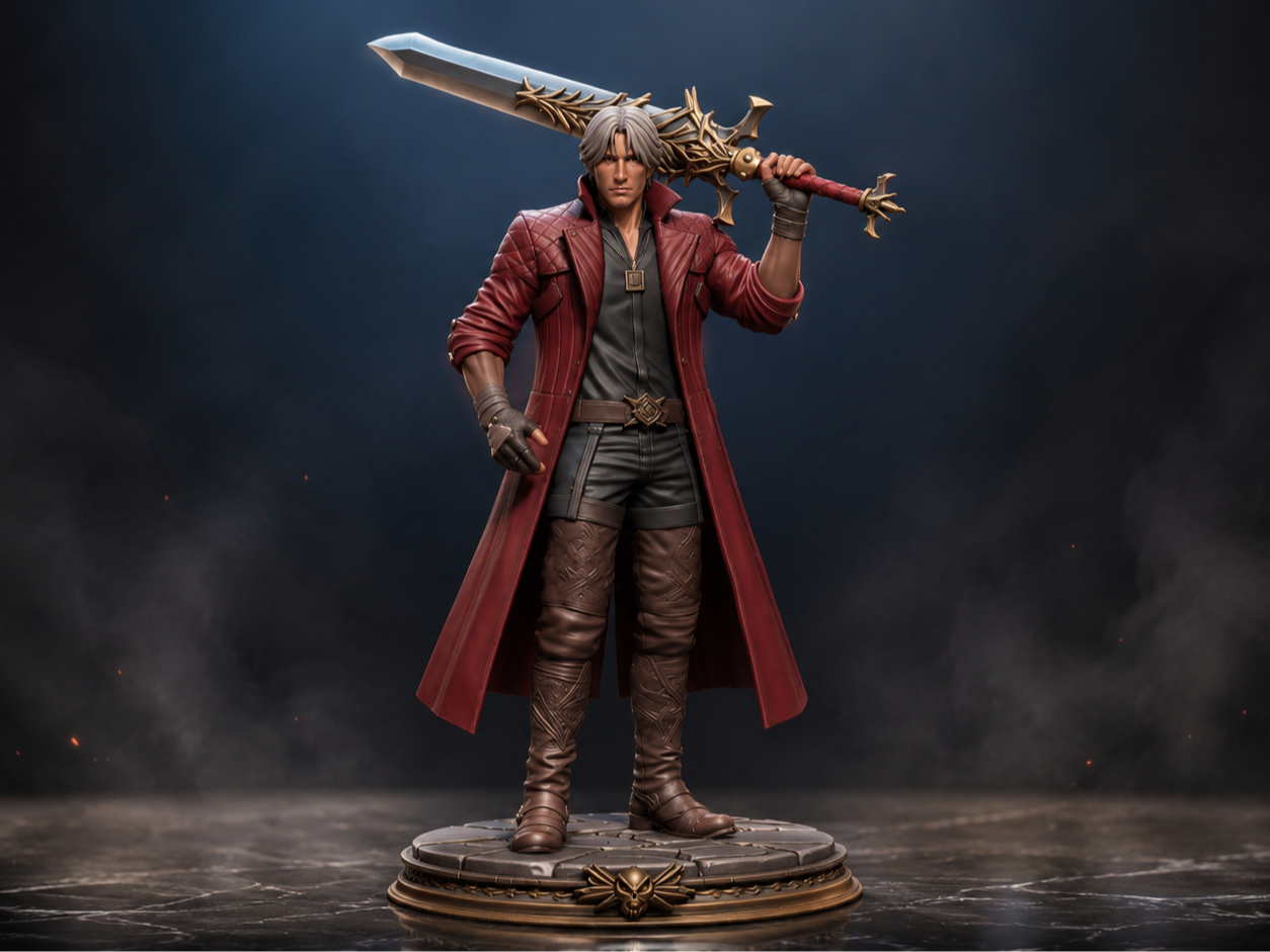 Dante – Devil May Cry Fan Art Figure