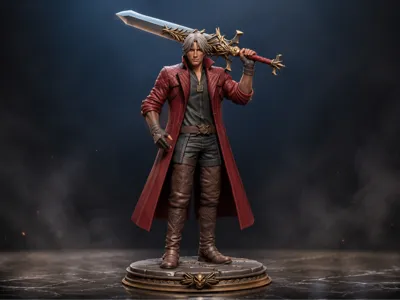 Dante – Devil May Cry Fan Art Figure