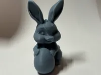 Lapin de Pâques avec son œuf — photo 2