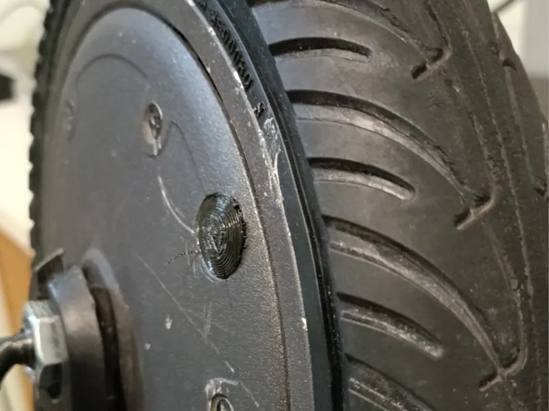 sealing plug front wheel electric scooters, Xiaomi