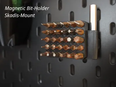 Magnetic Bit-Holder Skadis-Mount