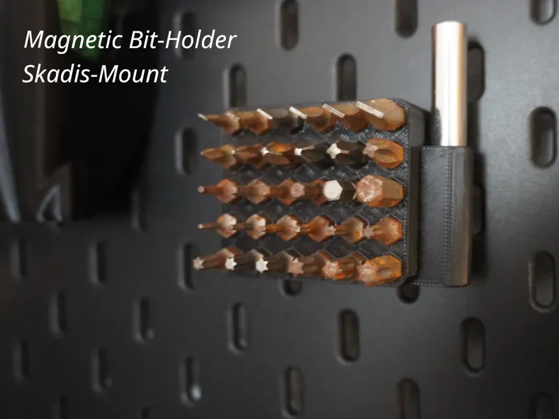 Magnetic Bit-Holder Skadis-Mount