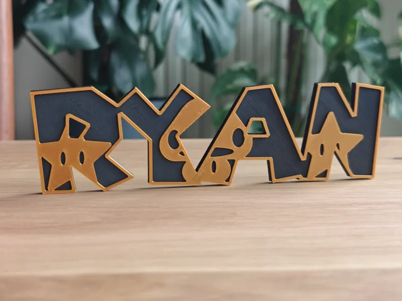 Super Mario Style Customizable Name